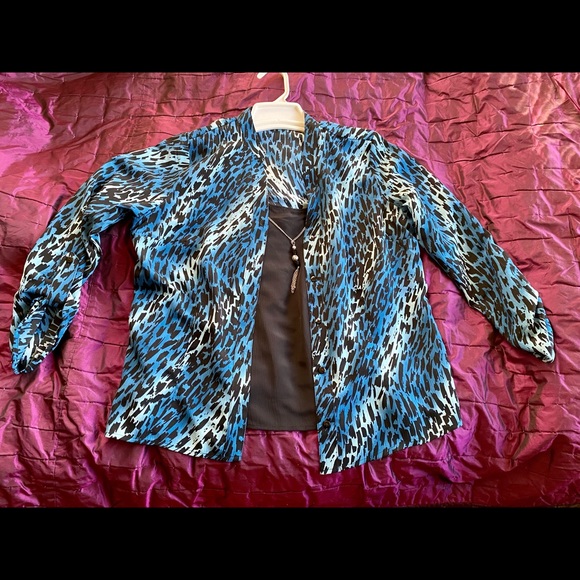 Notations 3-in-1 Layered Blouse - Picture 1 of 10